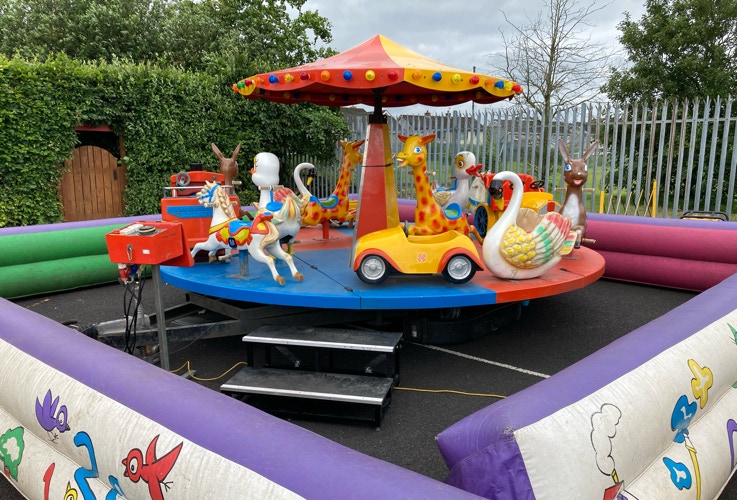 Amusement ride hire Northern Ireland carousel