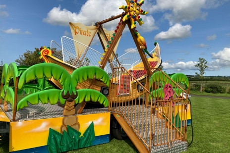 Pirate boat hire Northern Ireland, Swing amusement ride for hire