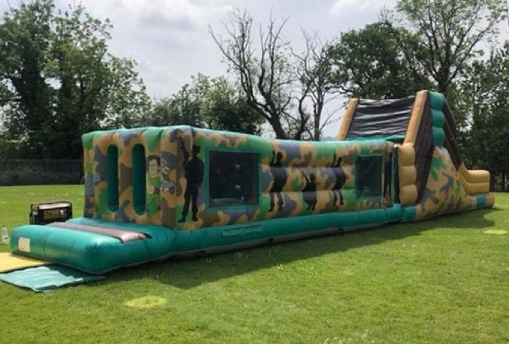 Army inflatable obstacle hire Northern Ireland