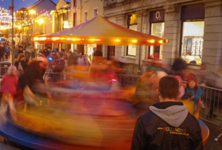 Amusement ride hire Northern Ireland kiddies carousel