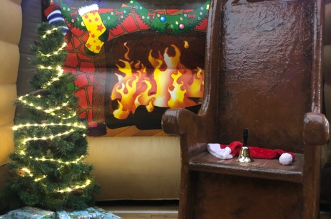 Santa chair hire Northern Ireland Christmas grotto hire
