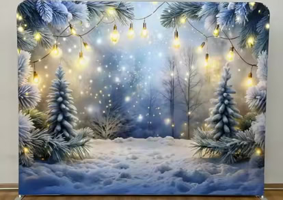 Magical forest 10x8ft photographic backdrop