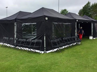 Pop up marquee hire Northern Ireland