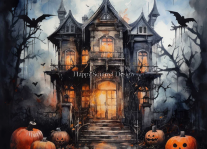 Halloween photographic backdrop hire Northern Ireland