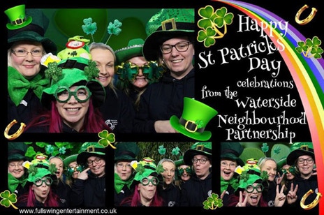 green screen photo booth hire Northern Ireland