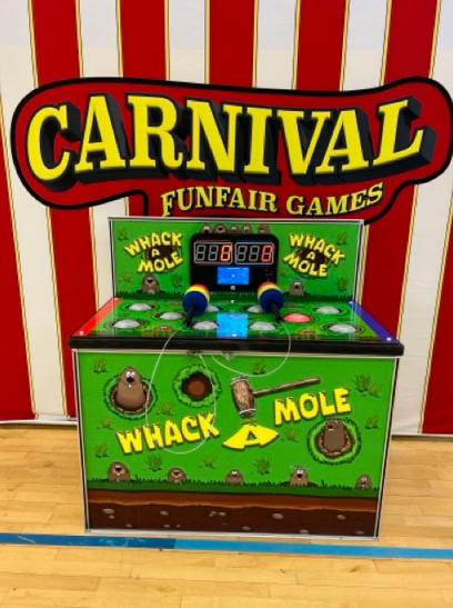 Whack a mole interactive game hire northern ireland