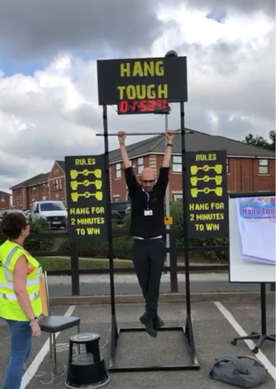 hang tough, strenght test for carnivals and funfairs for hire northern ireland