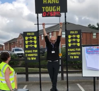 hang tough game hire northern ireland test of strenght and determination