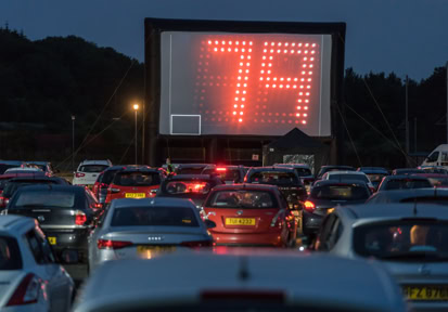 outdoor cinema hire Northern Ireland, mobile cinema Derry Londonderry