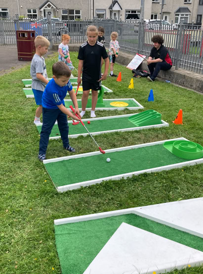 portable mini golf hire northern ireland
