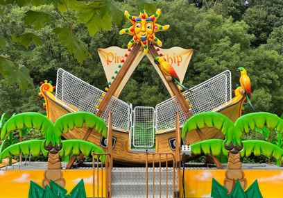 Pirate boat amusement ride hire Northern Ireland, Belfast