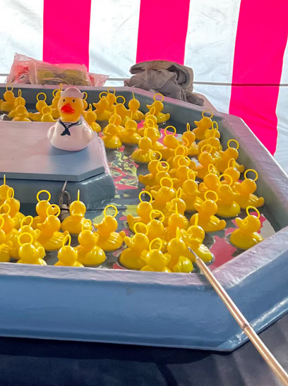 Tradictional hook a duck carnival game stall hire northern ireland