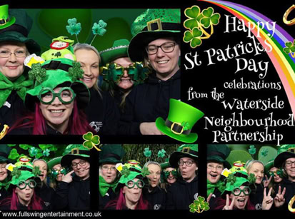 green screen photo booth hire Northern Ireland